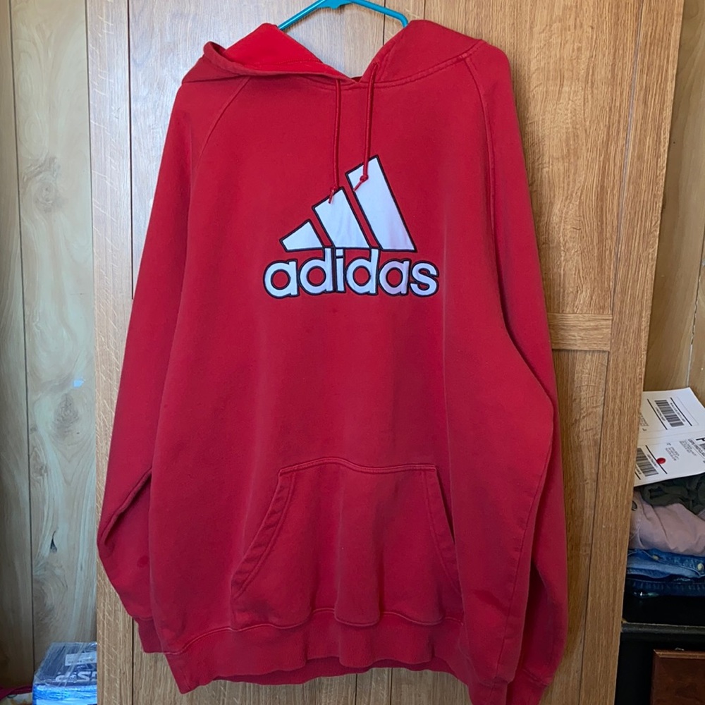 Used 2X mens Adidas hoodie